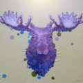 Monochrome Colours- Moose Head
